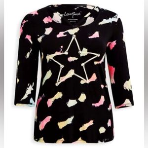 *SOLD* Lovesick Star of Bones Top